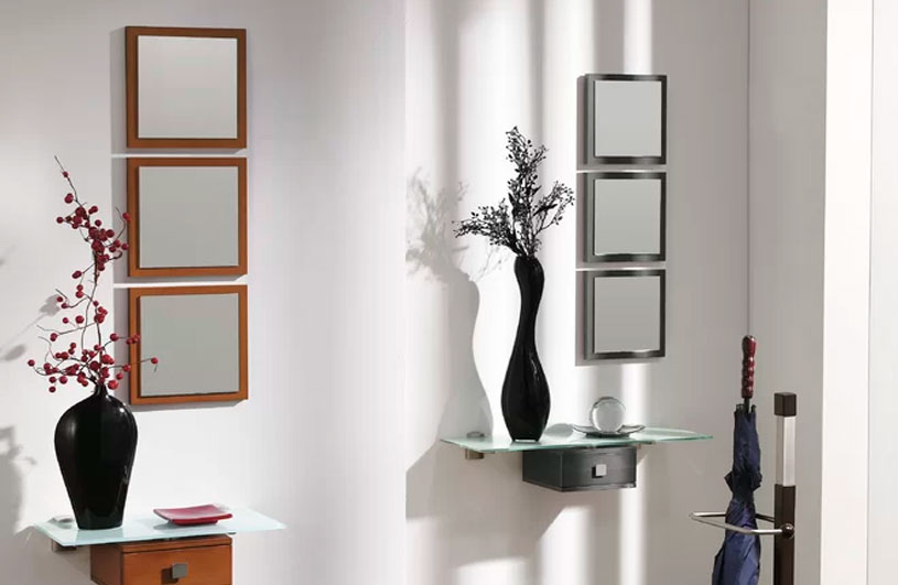 Espejos modernos para decorar el hogar, con un estilo minimalista moderno y elegante