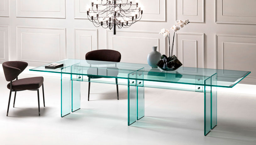 Mesas de vidrio para salas de reunión de oficinas, Elegantes y minimalistas, resaltan tu oficina