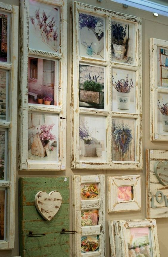 Marcos de Fotos con Ventanas Antiguas, una gran idea para decorar tu hogar